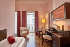 Posezení v ubytování Hotel Elbresidenz an der Therme