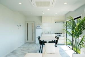 Køkken eller tekøkken på 波音テラス天草