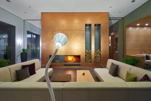 Posezení v ubytování Hotel Elbresidenz an der Therme