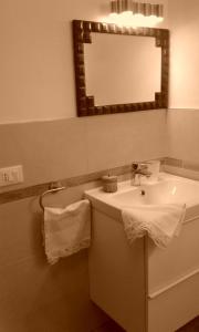 Koupelna v ubytování Milano B&B