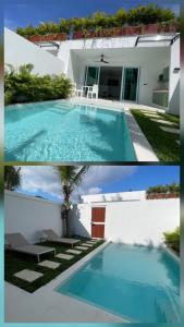 Πισίνα στο ή κοντά στο Lotus Bleu Resort & Restaurant