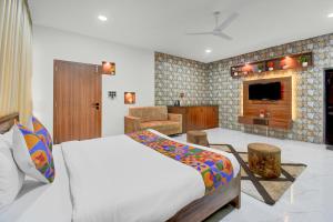 Χώρος καθιστικού στο FabHotel ANS KP