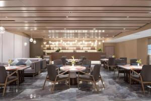 O zonă de relaxare la Onejee Hotel Shenzhen