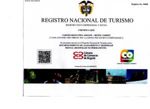 Certificato, attestato, insegna o altro documento esposto da Córest Hotel B&B