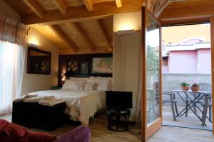 Postel nebo postele na pokoji v ubytování Milano B&B
