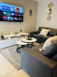 Posezení v ubytování Lethabong Lodge