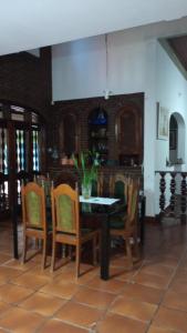 Et opholdsområde på Hostel Casa Azul