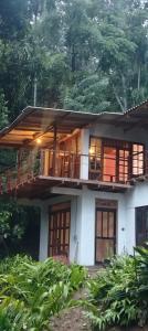 Bygningen som den private indkvartering ligger i