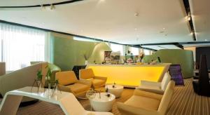 Χώρος καθιστικού στο Jinjiang Metropolo Hotel - Qingdao Chengyang District Government