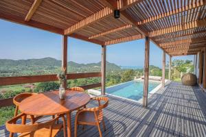 Πισίνα στο ή κοντά στο Villa Pantai Surga