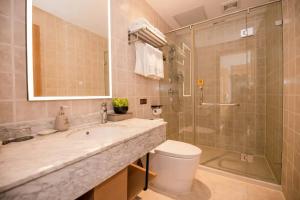 Ένα μπάνιο στο Jin Yi Chain Hotel Agricultural University Branch +22 φωτογραφίες