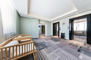 Χώρος καθιστικού στο Jin Yi Chain Hotel Agricultural University Branch