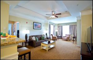 Posezení v ubytování Calypso Cay Vacation Villas