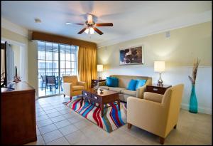 Posezení v ubytování Calypso Cay Vacation Villas