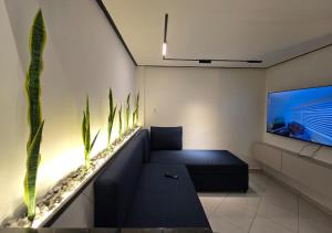 TV a/nebo společenská místnost v ubytování Petit cocon moderne à Akid Lotfi