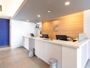 Khu vực sảnh/lễ tân tại Comfort Hotel Kurosaki