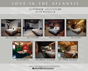 Giường trong phòng chung tại Love in the Atlantis Hotel +125 ảnh