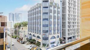 Γενική άποψη της πόλης Jeju ή θέα της πόλης από  αυτό το ξενοδοχείο