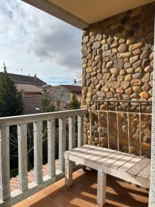 Balkón nebo terasa v ubytování La Huertina de Mateo + 4 fotografie