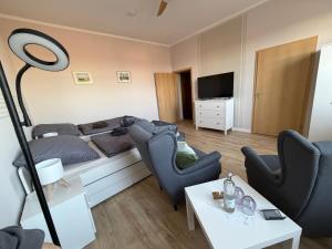 Μια τηλεόραση ή/και κέντρο ψυχαγωγίας στο FeWo JW Altentreptow