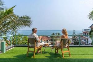 Un paisaje natural cerca de la villa