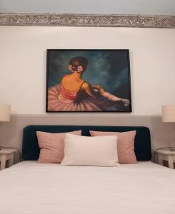 Ένα ή περισσότερα κρεβάτια σε δωμάτιο στο Art & Design Studios