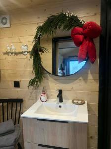 Fotografie z fotogalerie ubytování ToTu Tiny House Sauna & wanna ogrodowa  + 21 fotografií