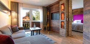 Posezení v ubytování Hotel Franks + 158 fotografií