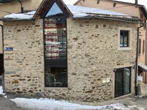 Bygningen som feriehuset ligger i