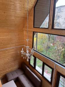 Un balcon sau o terasă la კოტეჯი მათე +3 fotografii