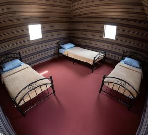 Кровать или кровати в номере Golden Day Bedouin Camp +40 фотографий