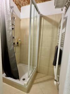 Koupelna v ubytování Vila Kralj