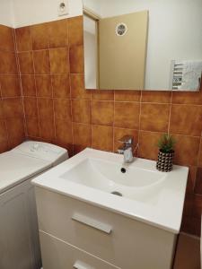 Ванная комната в Studio en rez de jardin , vue montagne +9 фотографий