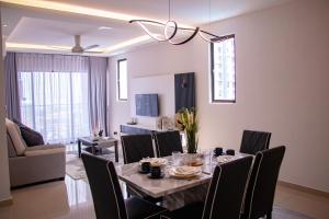 O zonă de relaxare la 4R2B Admiral Residence Melaka