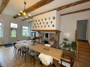 Η κουζίνα ή μικρή κουζίνα στο Landhaus Holthausen