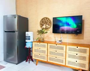 Køkken eller tekøkken på Kayuwangi by Suasana Villa