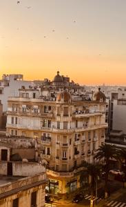 Udsigt til Casablanca eller udsigt til byen taget fra lejligheden