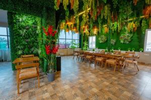 Restaurace v ubytování Hotel Relax Inn Ganga Rishikesh