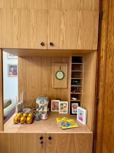 Køkken eller tekøkken på Loft art-déco centre-ville Casa