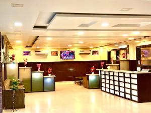 Ο χώρος του λόμπι ή της ρεσεψιόν στο Sumedha Elegance Near Medanta hospital Gurugram