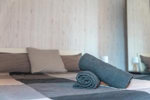 Postel nebo postele na pokoji v ubytování Appartement chaleureux - 20 min de Strasbourg