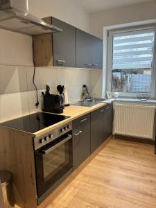 Η κουζίνα ή μικρή κουζίνα στο Bonitinho