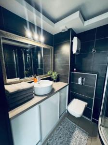 Koupelna v ubytování MD Neptun