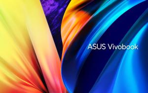 ein farbenfroher Hintergrund mit der Aufschrift „ASUS V-Sync“ in der Unterkunft Yamawa Guesthouse Trang ยามาวา เกสเฮาส์ in Trang