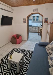 Posezení v ubytování KissFamilyWineHouse