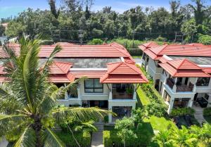 an aerial view of a building with red roofs at Luxury Pool Villa Laguna Resort Near Layan Beach - 2 bedrooms 6 people in Layan Beach