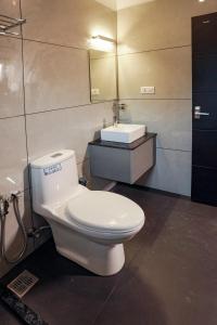 Koupelna v ubytování Munnar Prelude