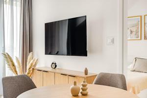 Et tv og/eller underholdning på Cortaderia Haven - SPA & Parking