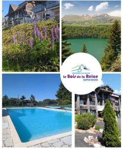 Πισίνα στο ή κοντά στο Chalet Emma appartement tout équipé et refait a neuf dans une résidence 3 étoiles