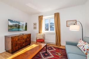 Posezení v ubytování Alpine Zeitgeist Apartment - by myNests